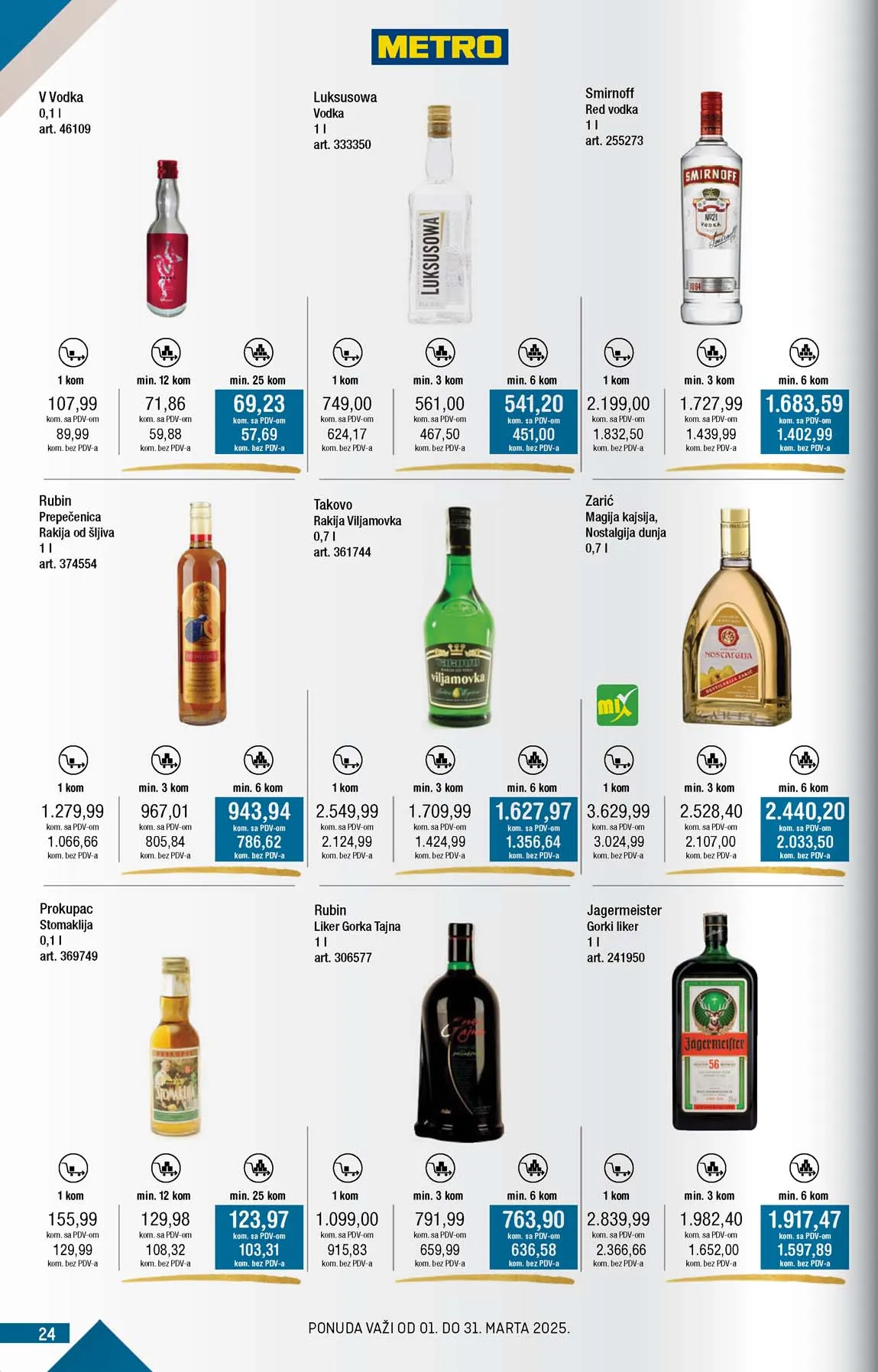 METRO  SNIZENJE SNIZENJA  KATALOG AKCIJA