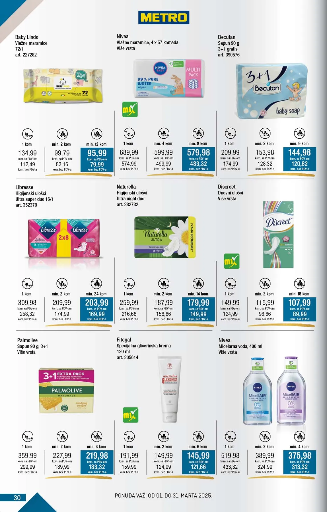 METRO  SNIZENJE SNIZENJA  KATALOG AKCIJA