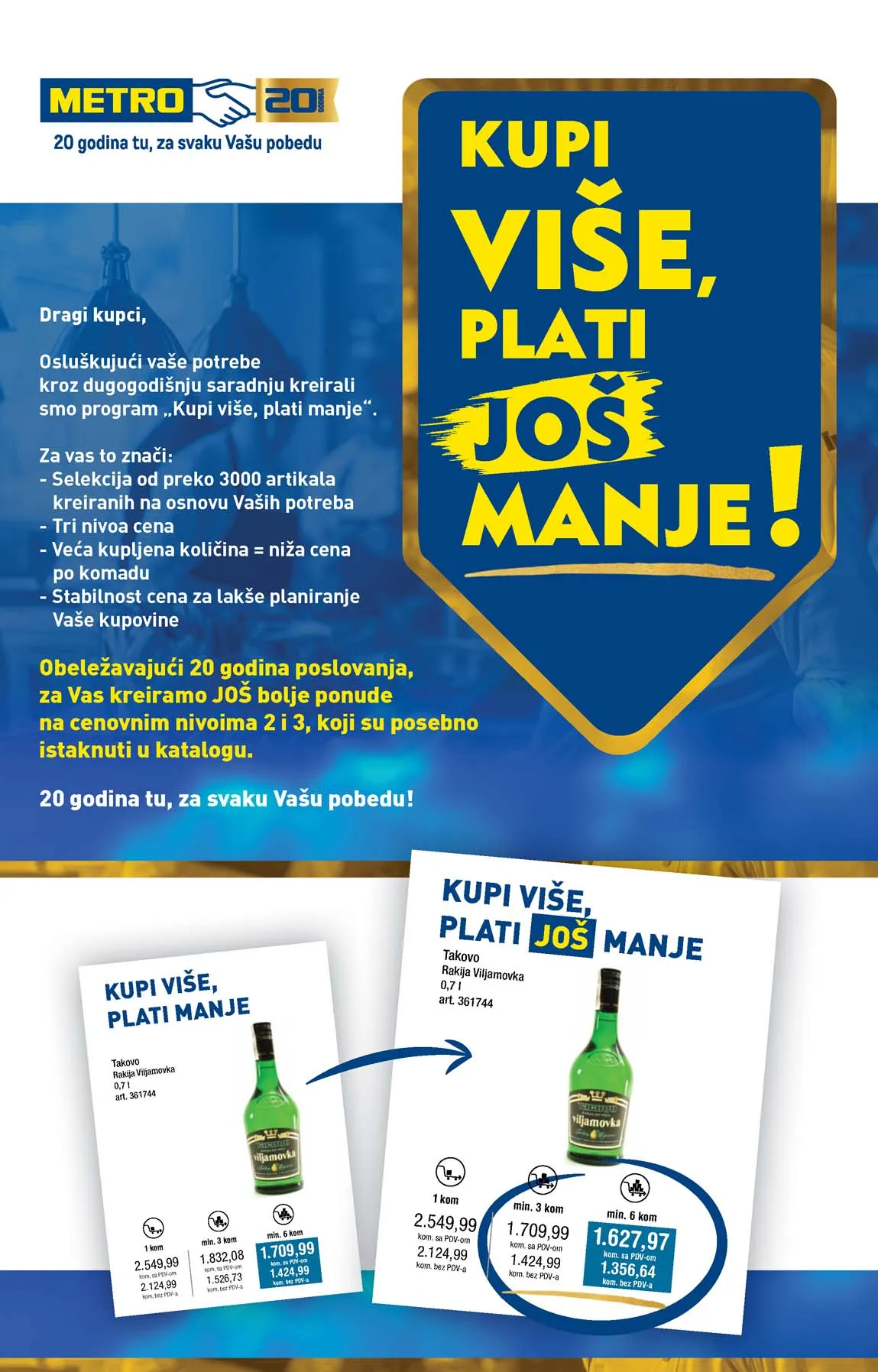 METRO  SNIZENJE SNIZENJA  KATALOG AKCIJA