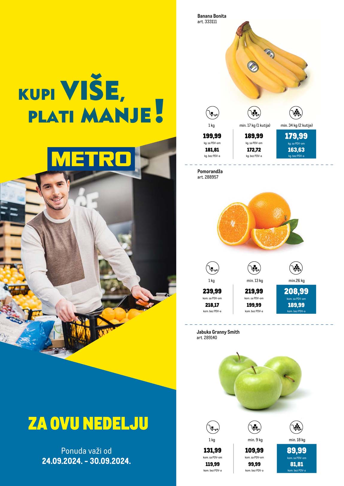 METRO  SNIZENJE SNIZENJA  KATALOG AKCIJA