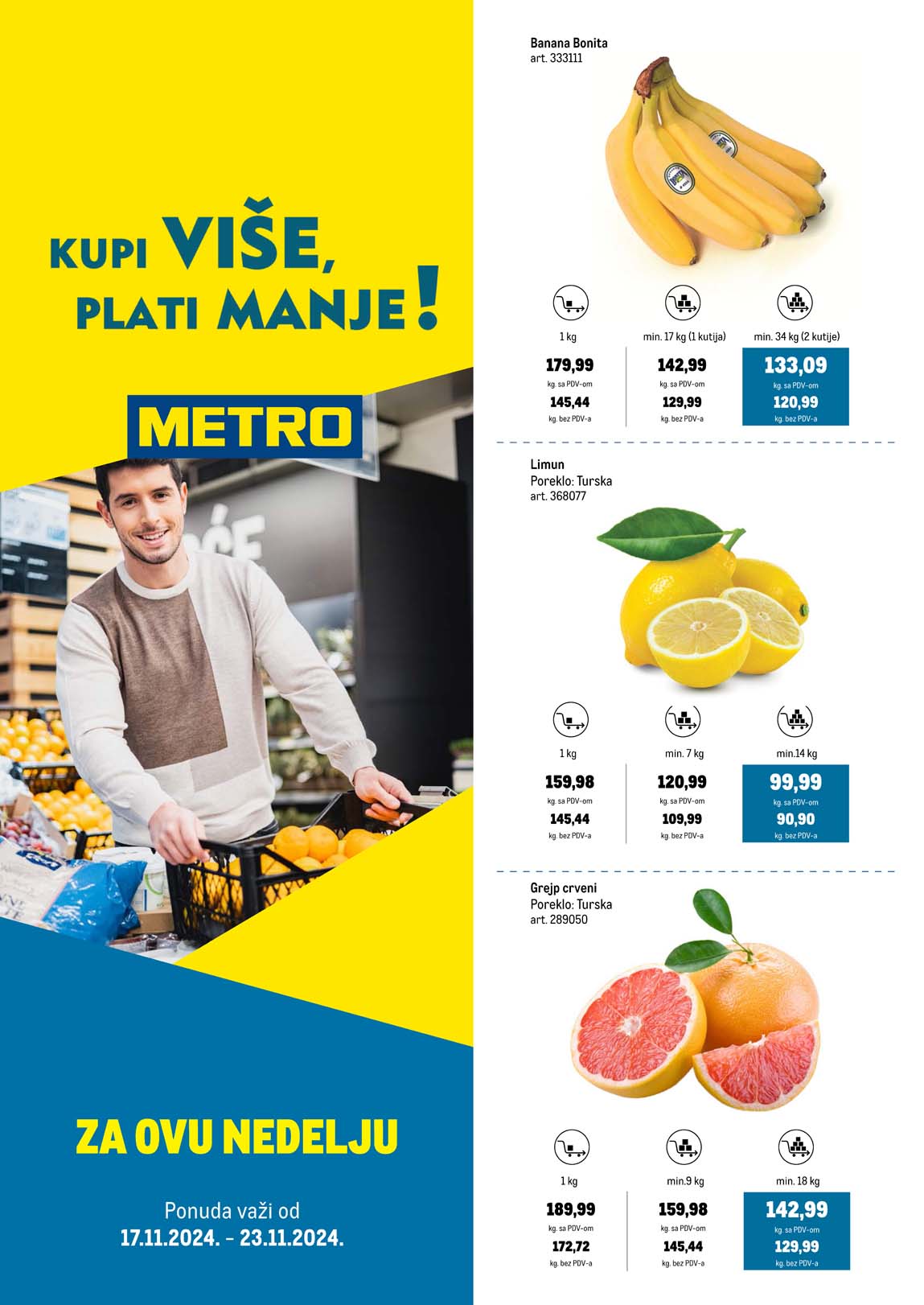 Katalog metro sniženja