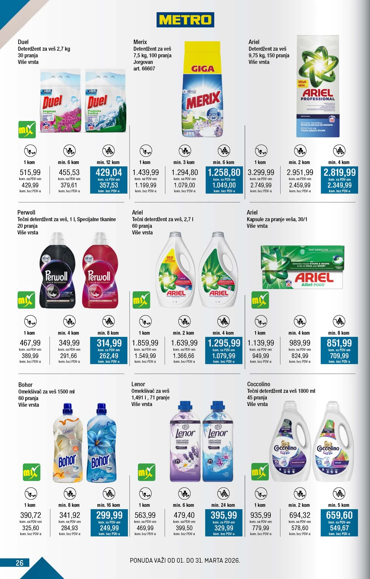 Metro kataloška ponuda akcija sniženja METRO akcija katalog snizenja