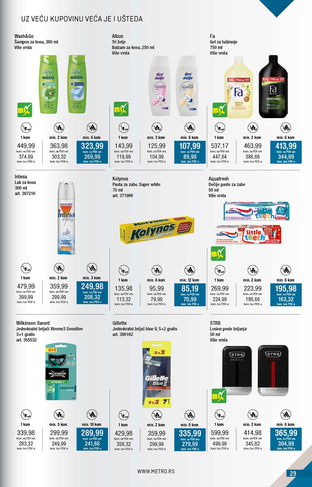 Metro kataloška ponuda akcija sniženja METRO akcija katalog snizenja