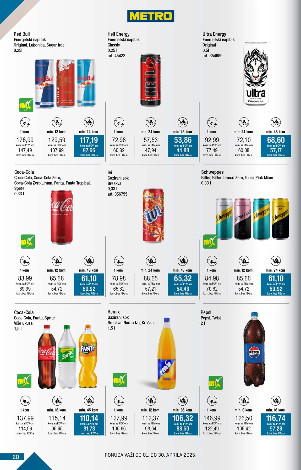 METRO  SNIZENJE SNIZENJA  KATALOG AKCIJA