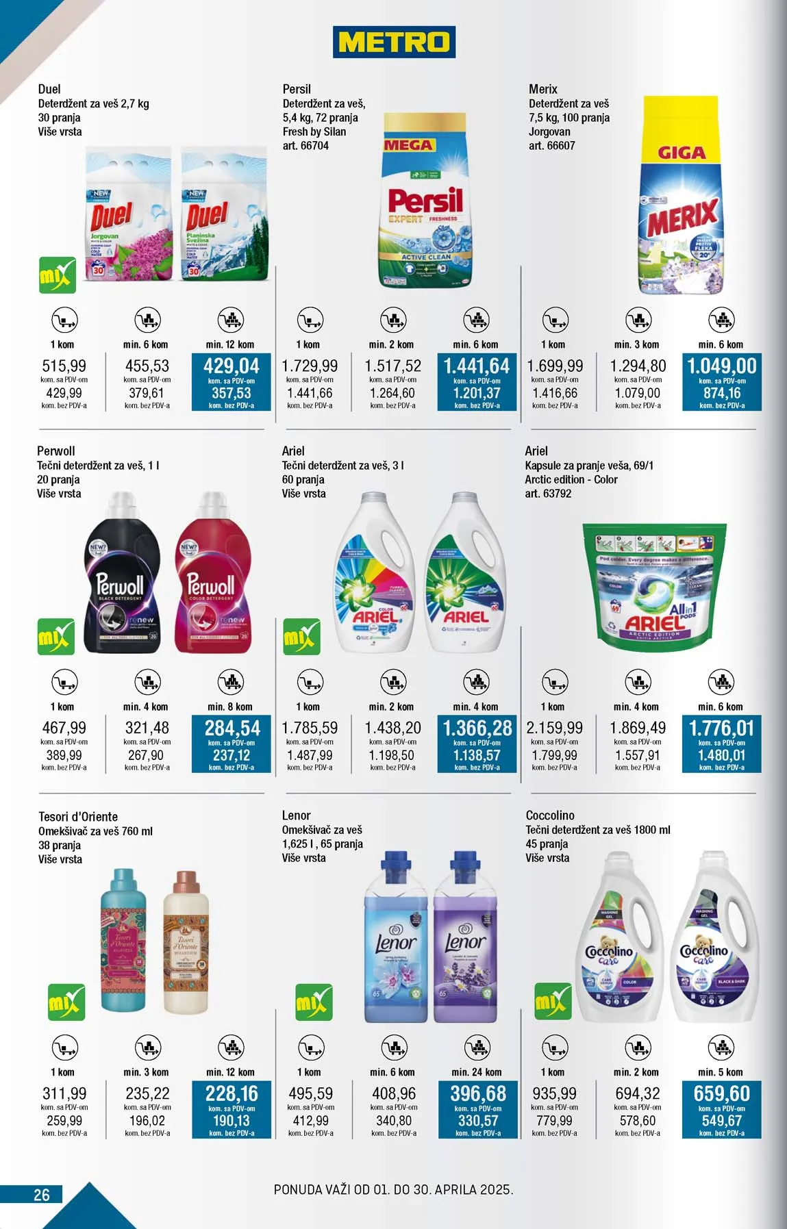 METRO  SNIZENJE SNIZENJA  KATALOG AKCIJA