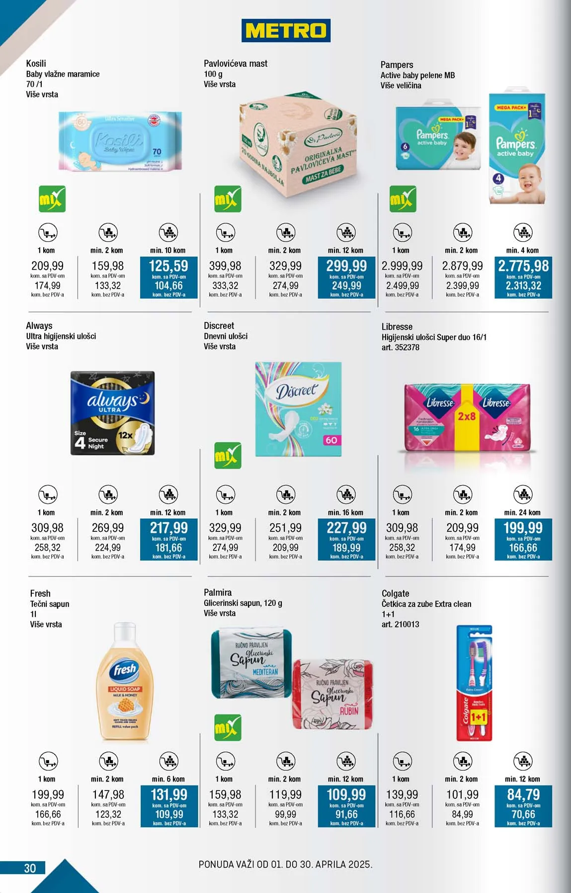 METRO  SNIZENJE SNIZENJA  KATALOG AKCIJA