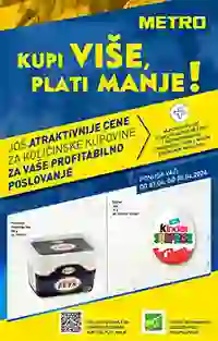 METRO akcija Kupi više plati manje sniženja do 30. aprila 2026