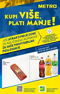 METRO akcija Kupi više plati manje sniženja do 31. maja 2026