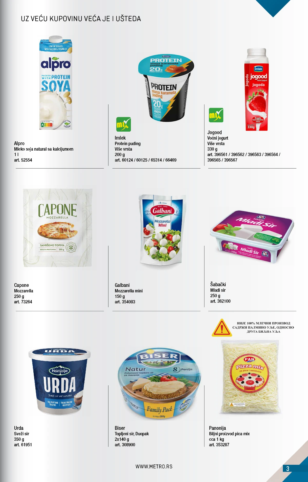 METRO Kupi više, plati manje katalog strana 3