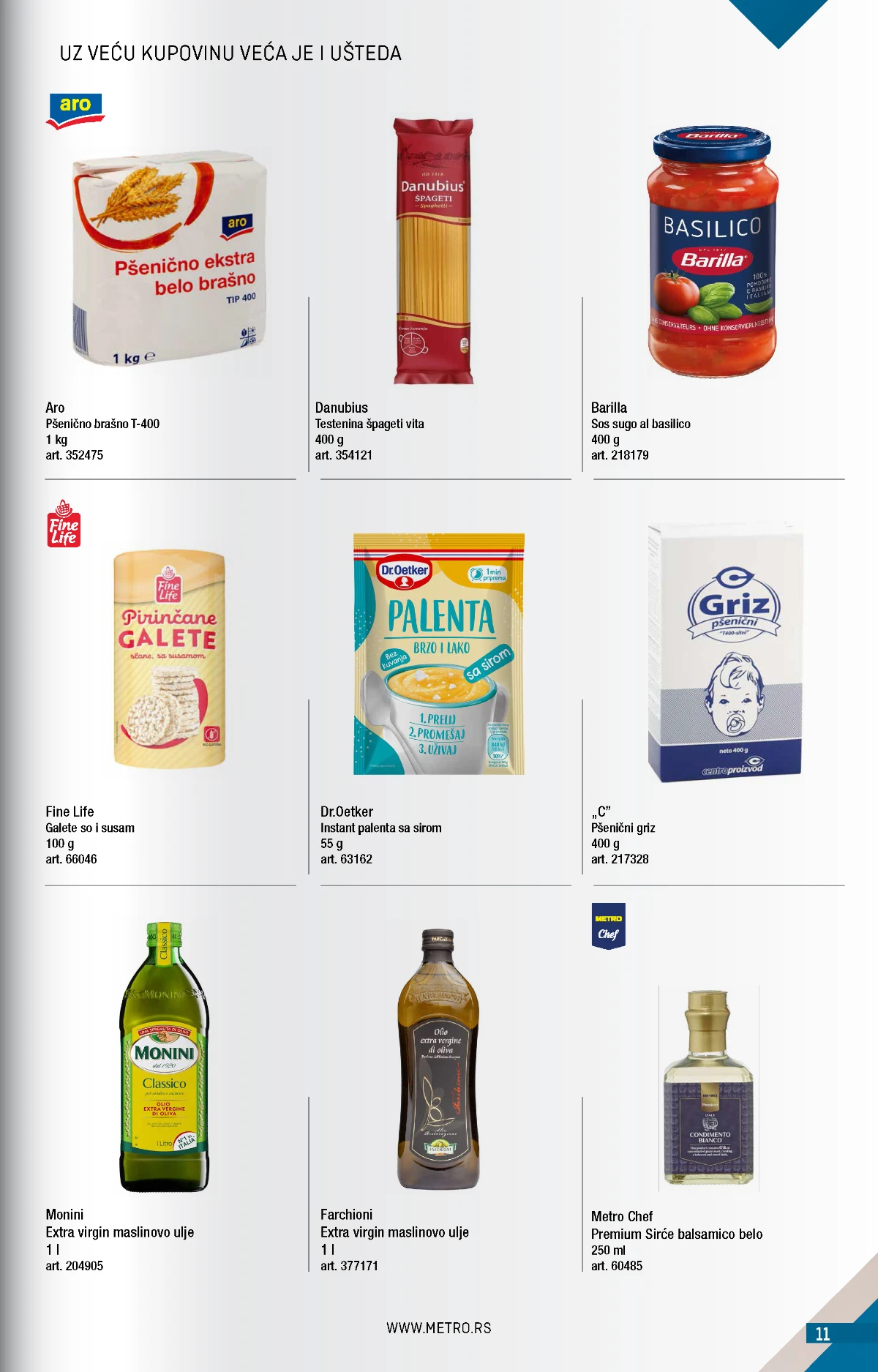 METRO Kupi više, plati manje katalog strana 11