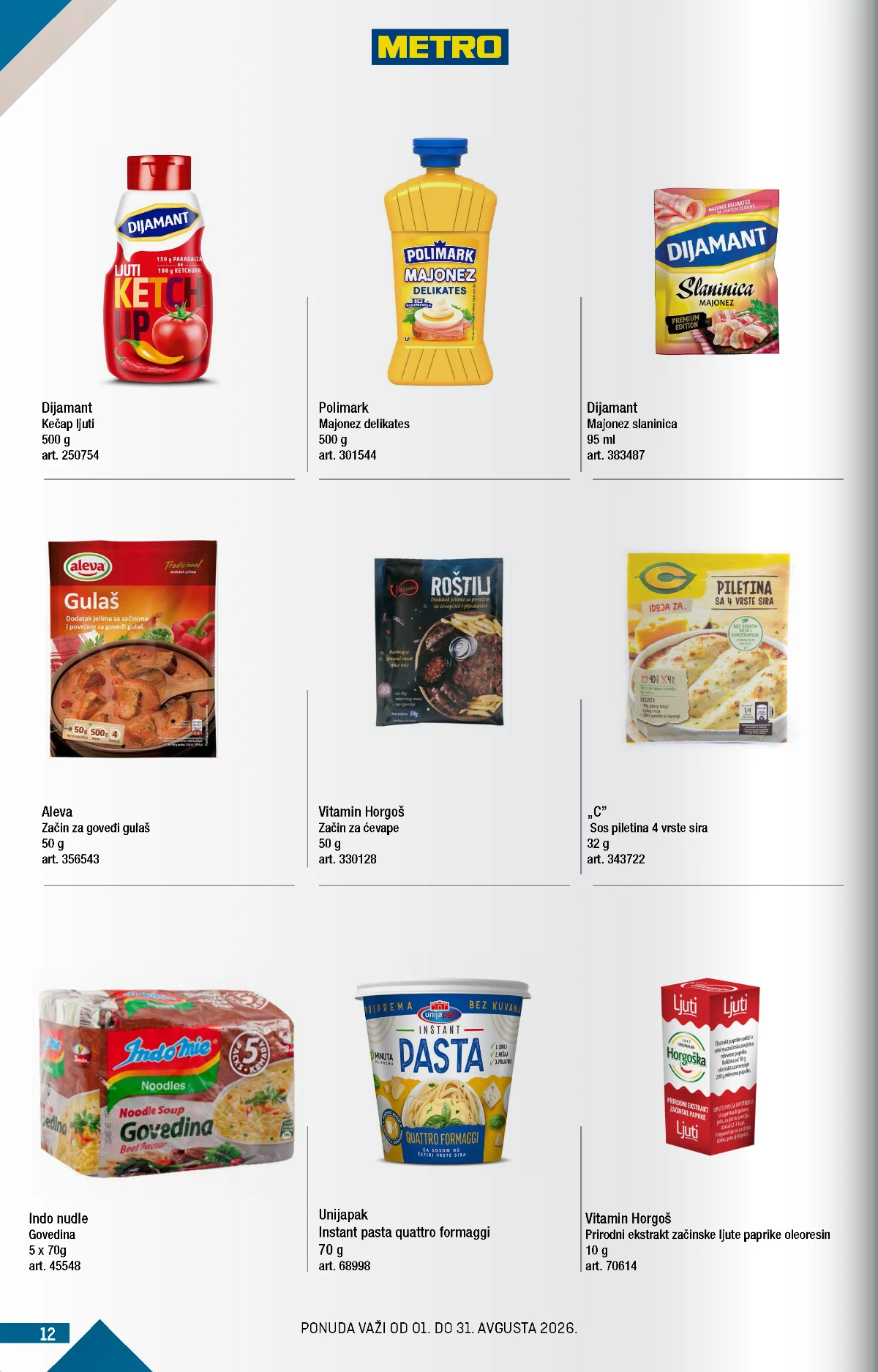 METRO Kupi više, plati manje katalog strana 12