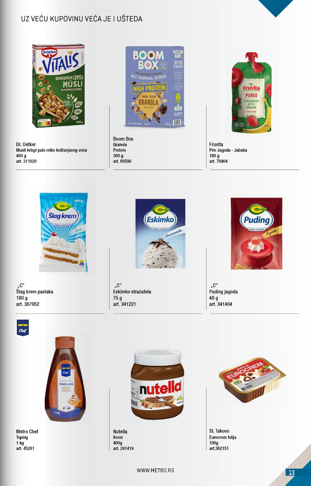 METRO Kupi više, plati manje katalog strana 13