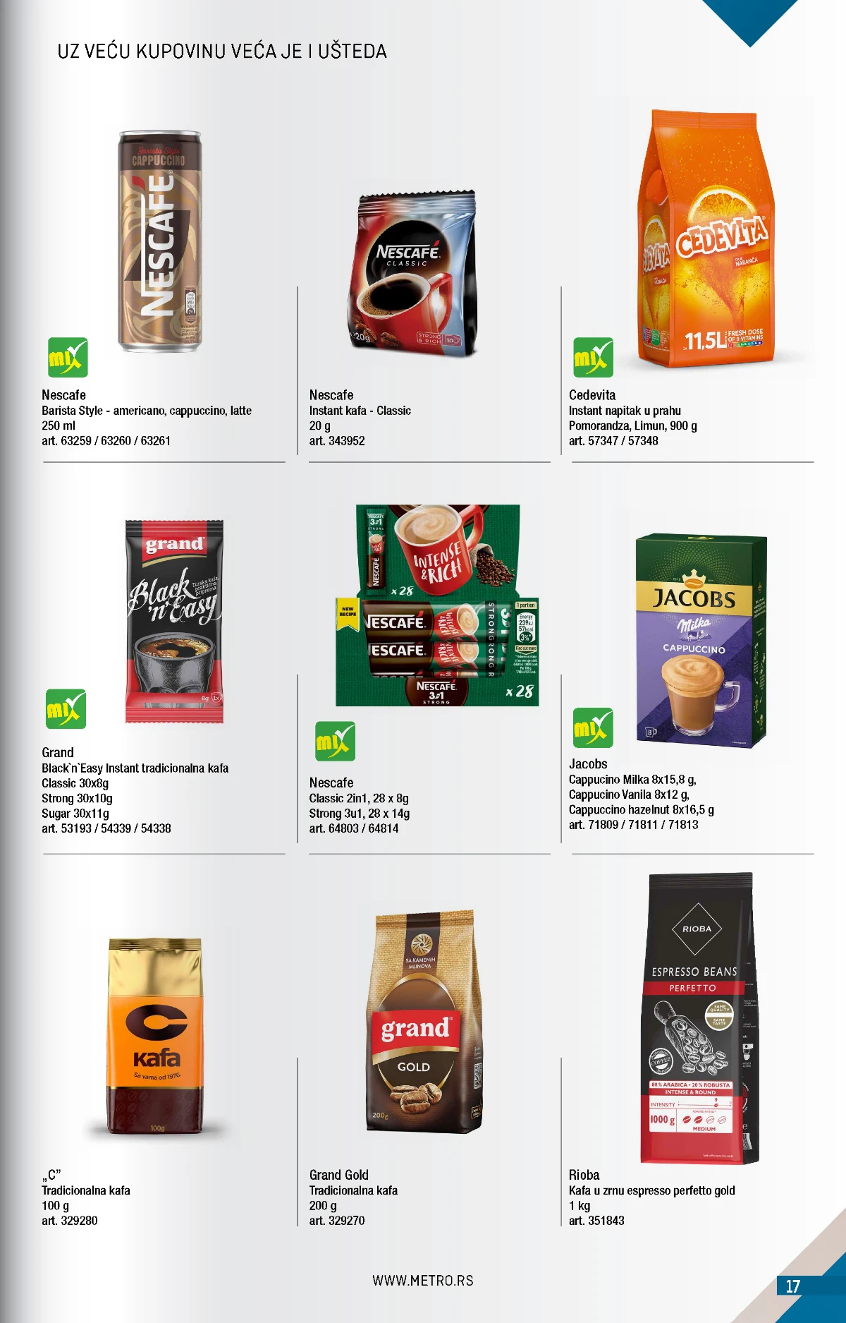 METRO Kupi više, plati manje katalog strana 17