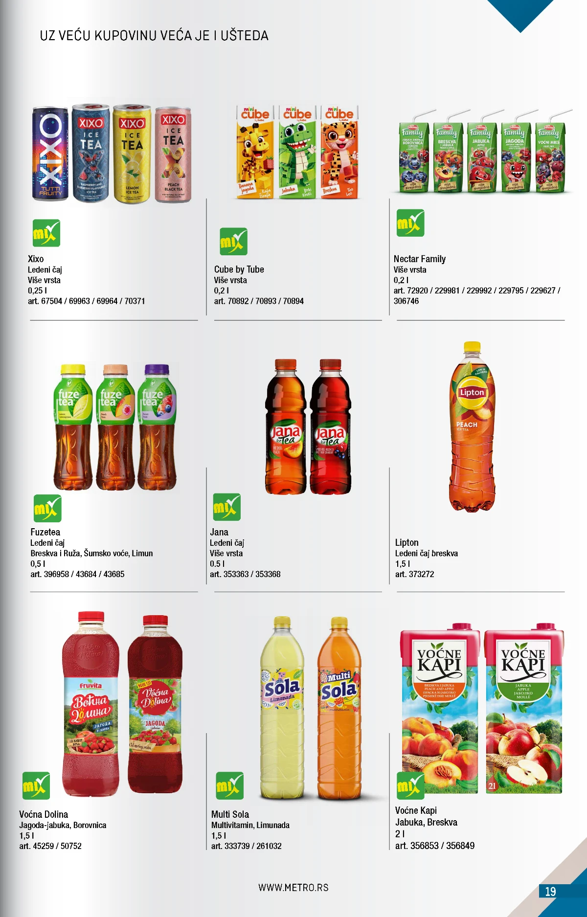 METRO Kupi više, plati manje katalog strana 19