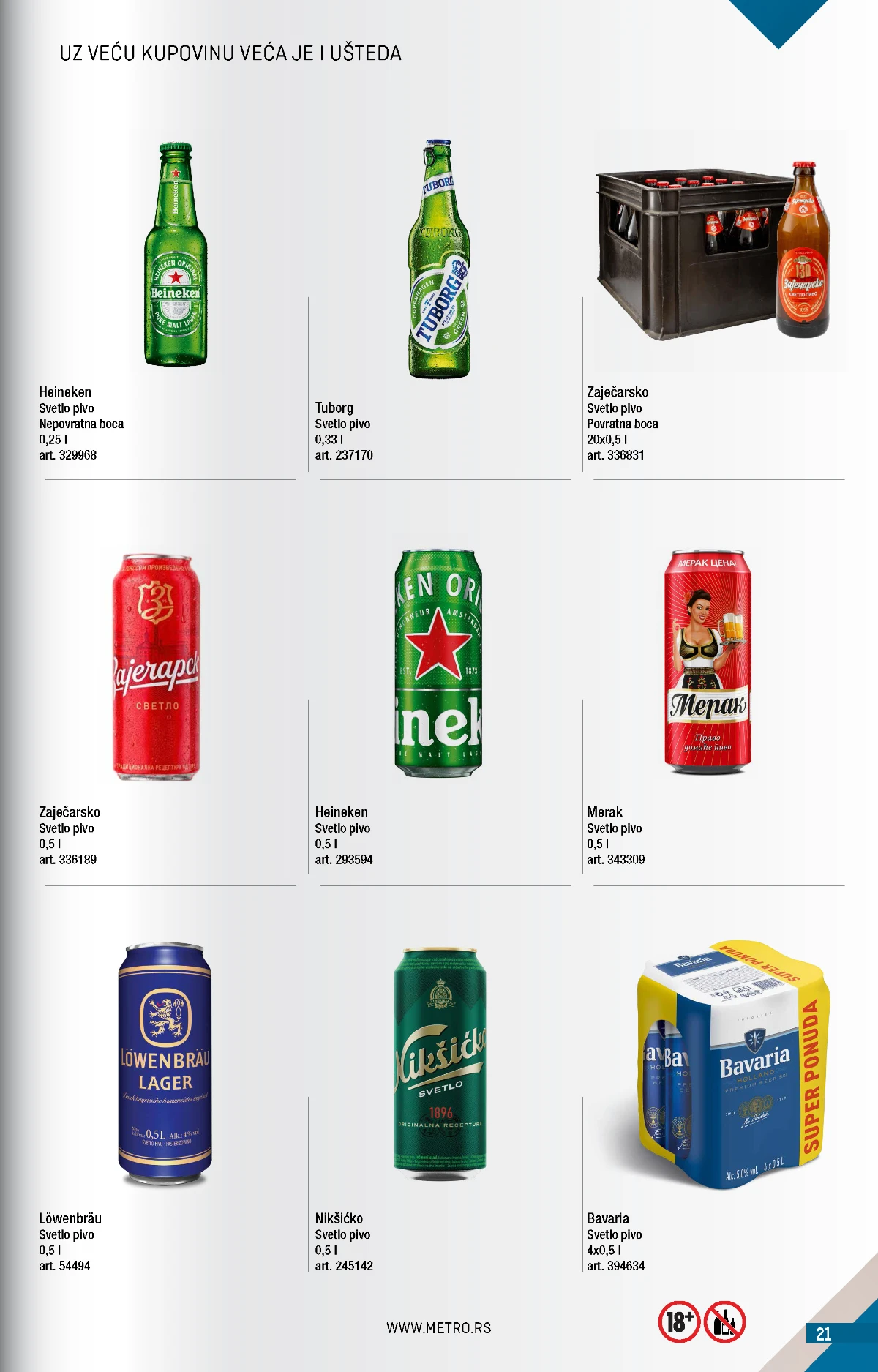 METRO Kupi više, plati manje katalog strana 21