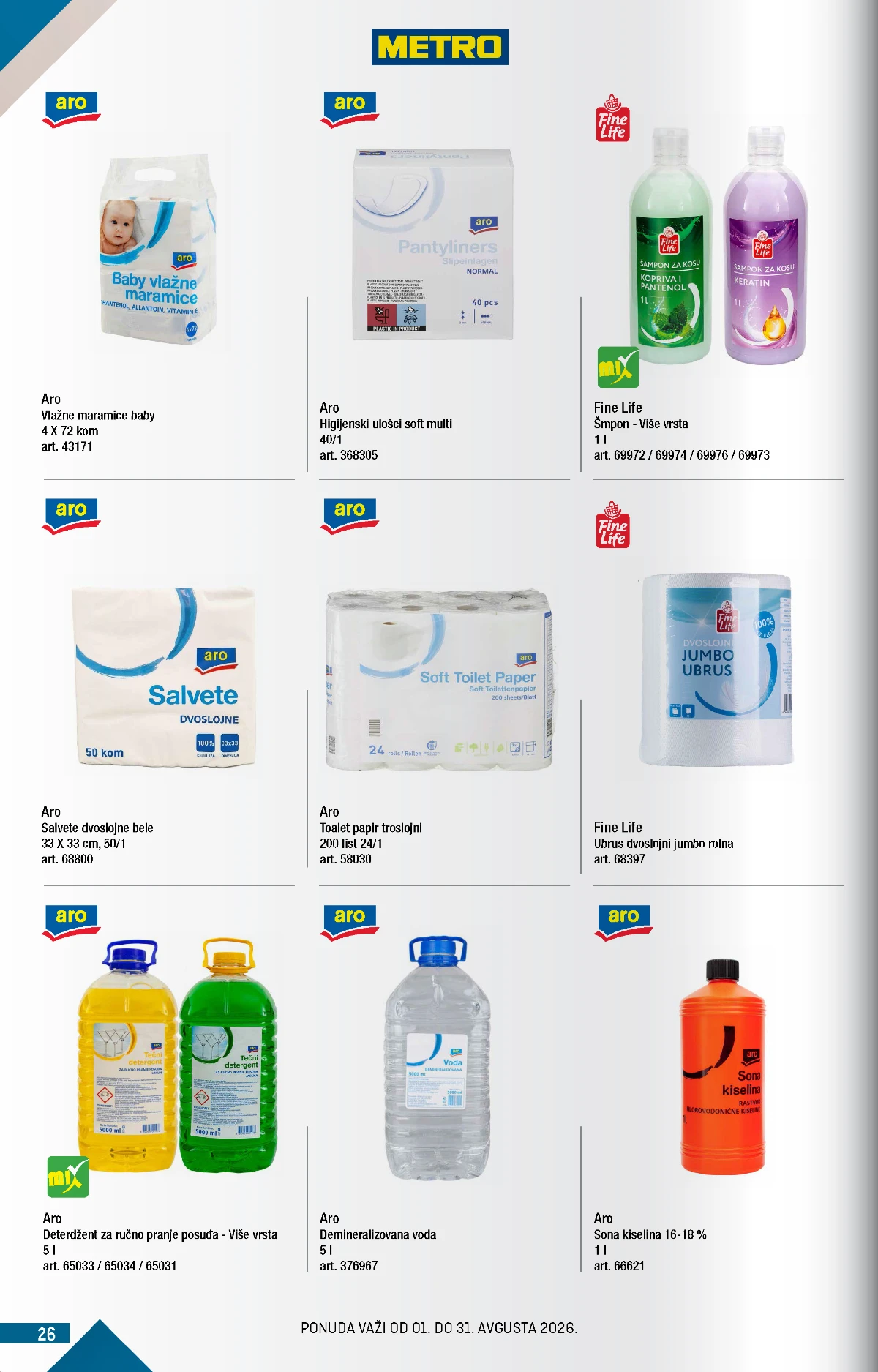 METRO Kupi više, plati manje katalog strana 26