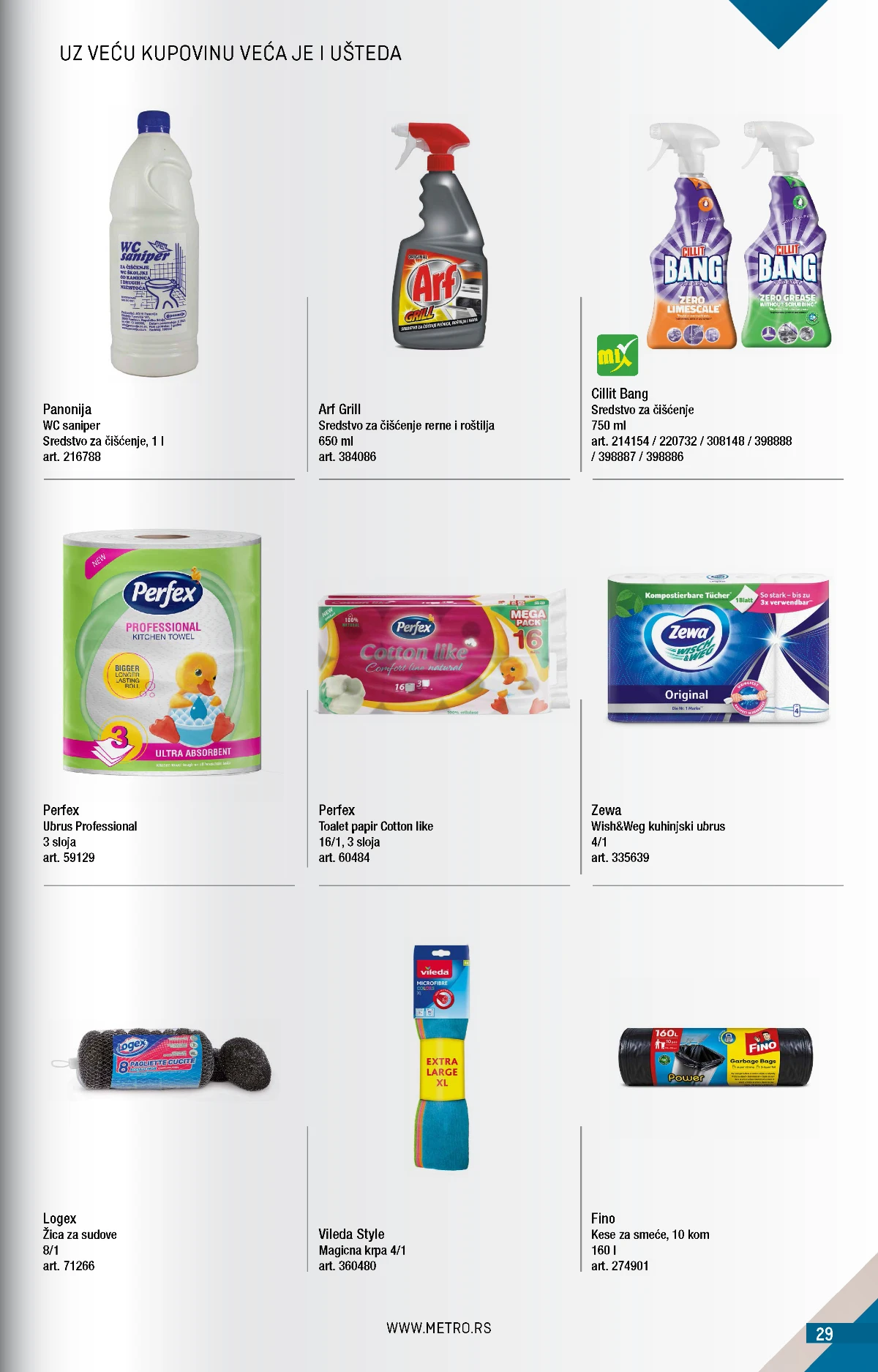 METRO Kupi više, plati manje katalog strana 29