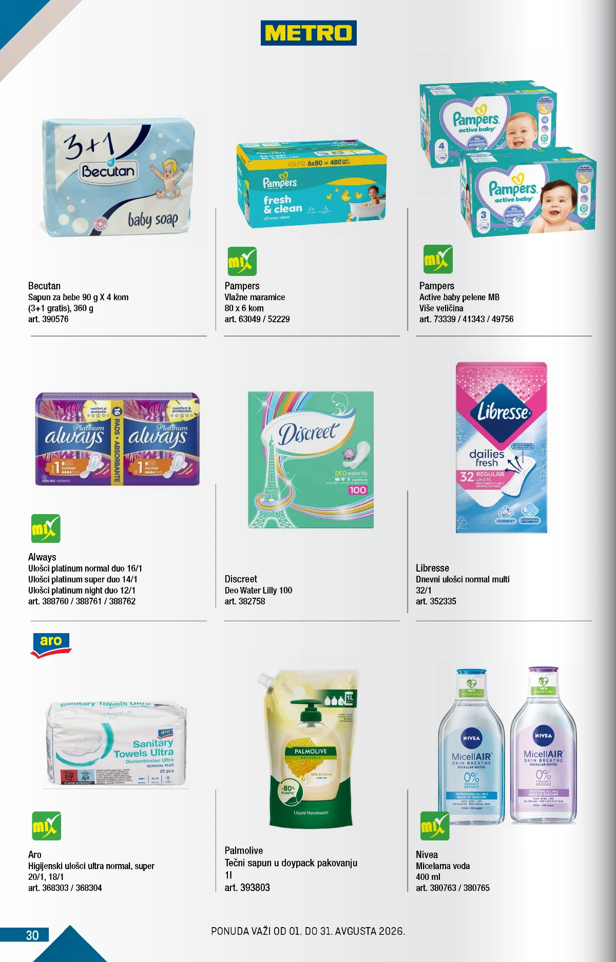 METRO Kupi više, plati manje katalog strana 30