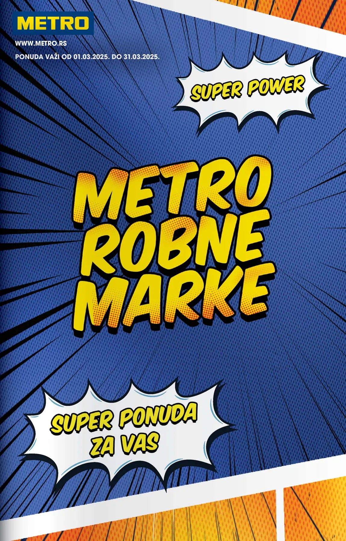 METRO akcija Naše marke sniženja