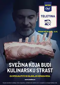METRO teletina akcija sniženje sveže meso do 31. marta 2026 katalog