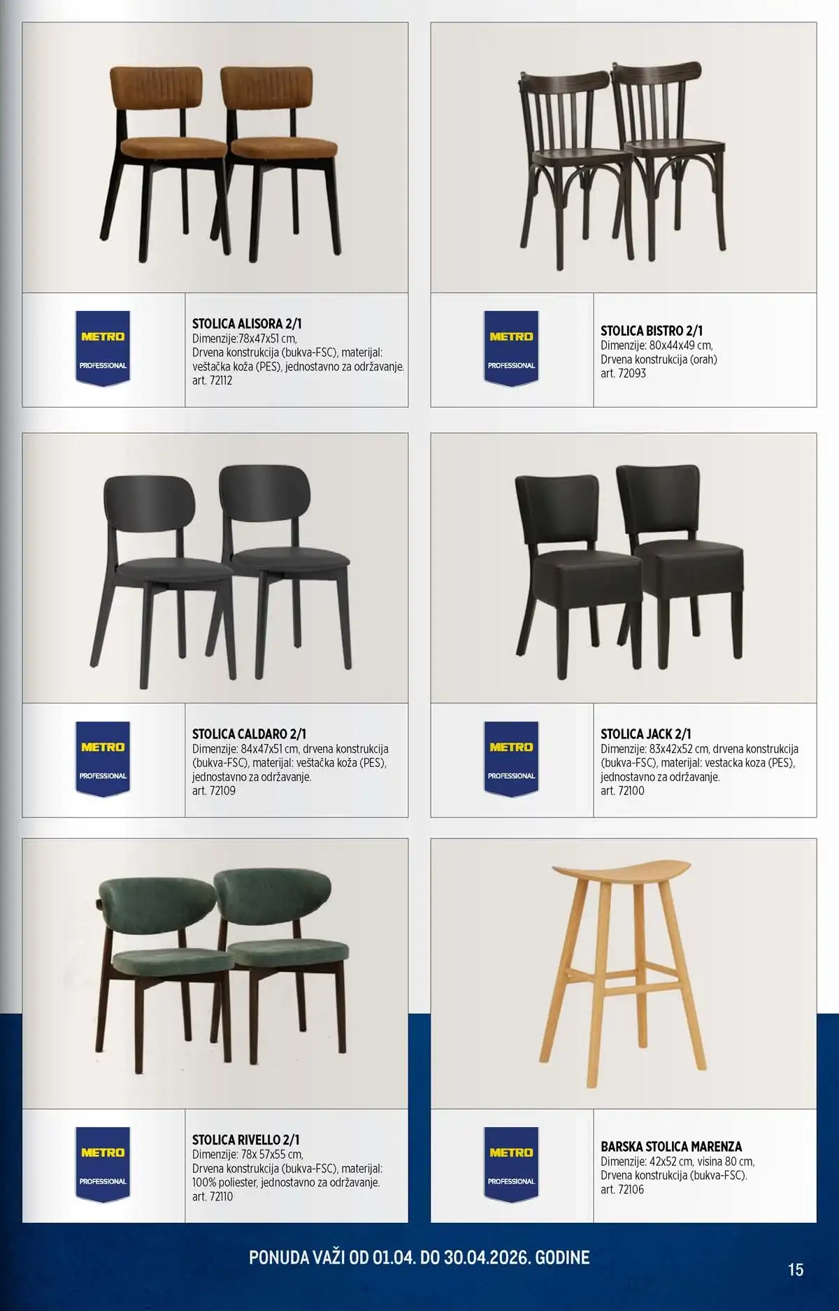 METRO nameštaj katalog akcija sniženja