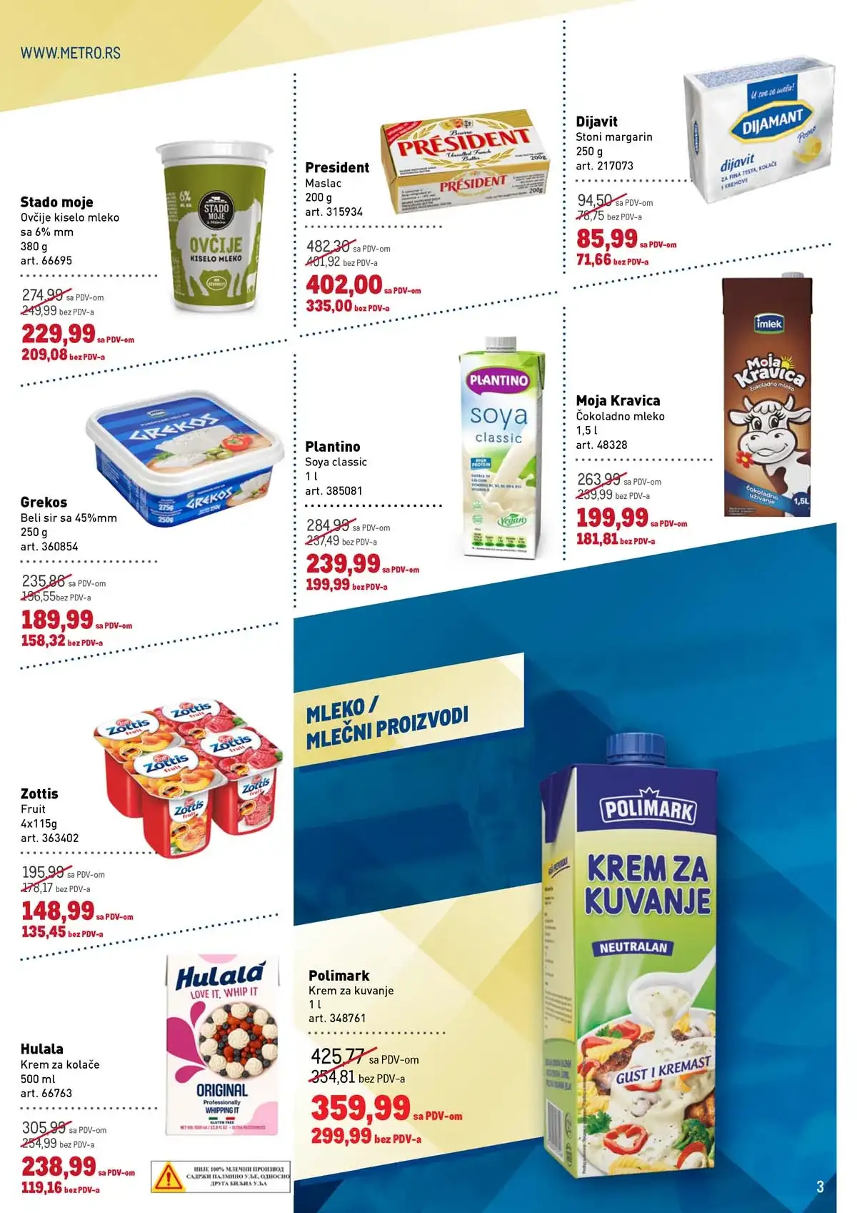 Metro katalog – prehrana i neprehrana sniženja Metro katalog prehrana i neprehrana – strana 3