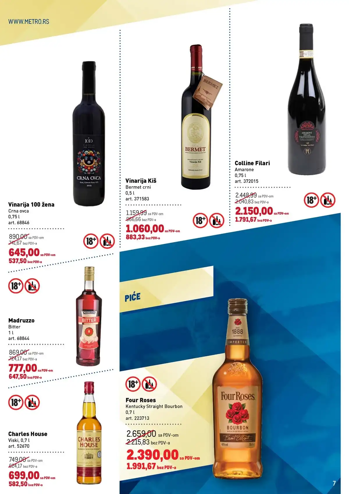 Metro katalog – prehrana i neprehrana sniženja Metro katalog prehrana i neprehrana – strana 7