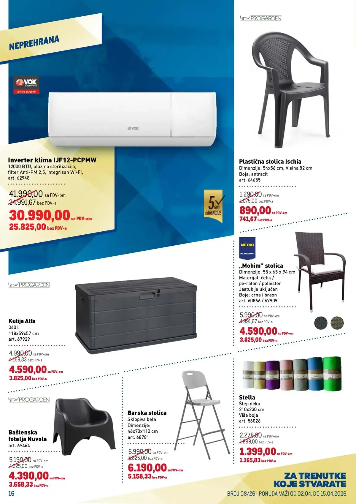 Metro katalog – prehrana i neprehrana sniženja Metro katalog prehrana i neprehrana – strana 16