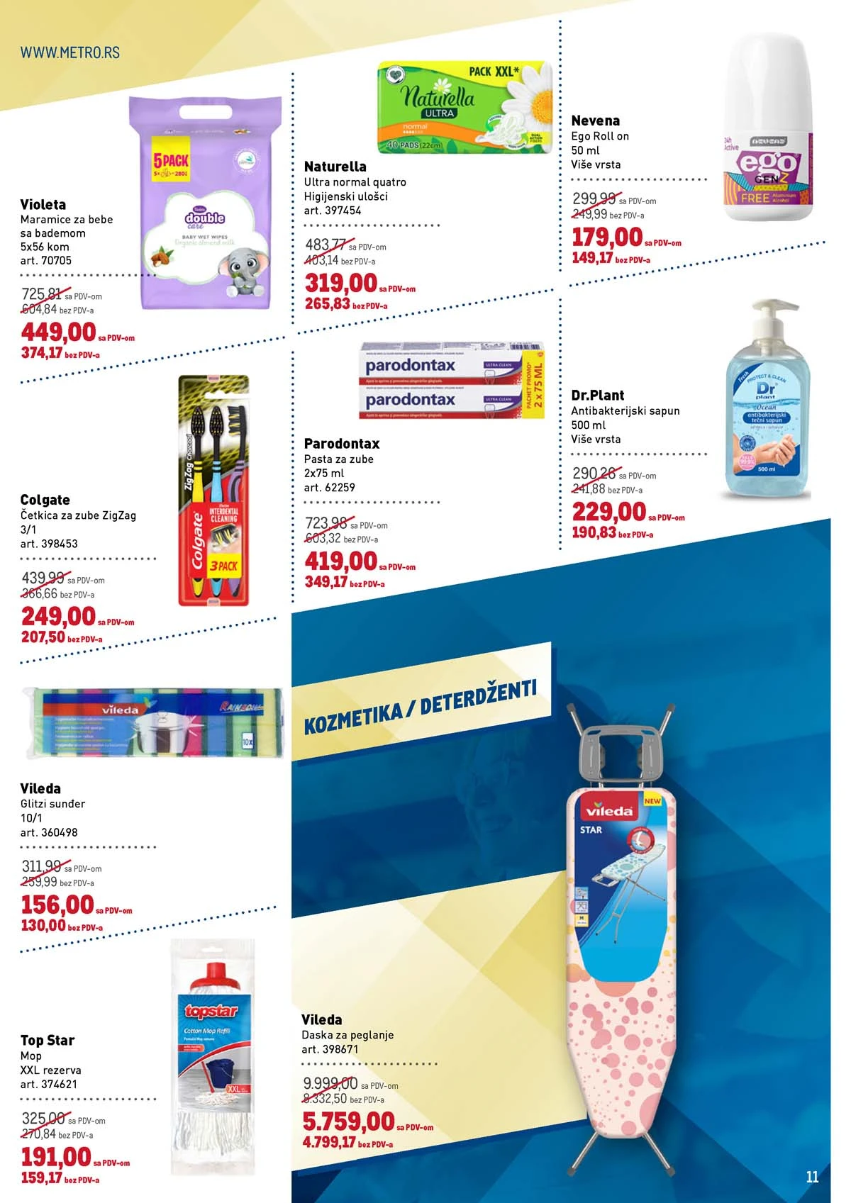 Metro katalog – prehrana i neprehrana sniženja Metro katalog prehrana i neprehrana – strana 11