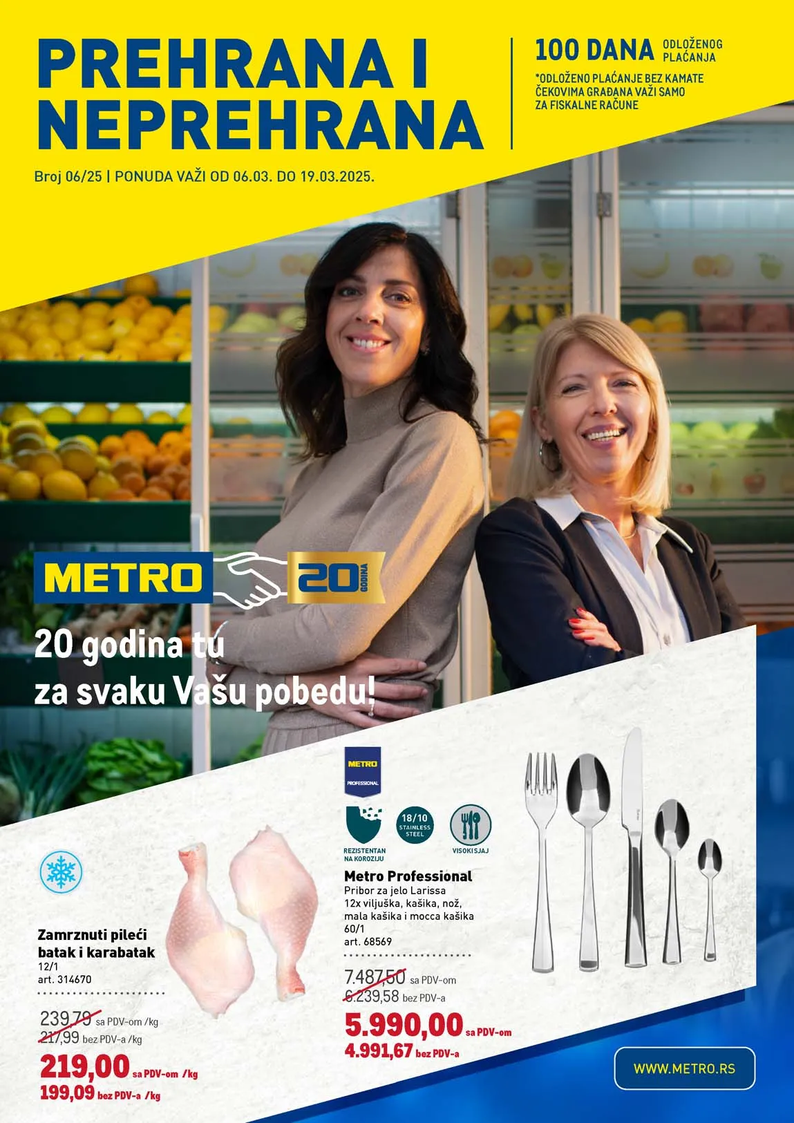 katalog metro prehrana snizenja