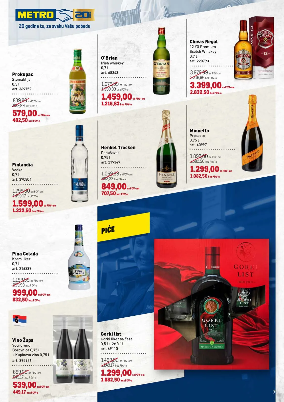 katalog metro prehrana snizenja