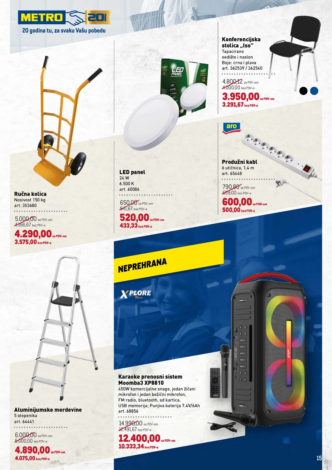 katalog metro prehrana snizenja