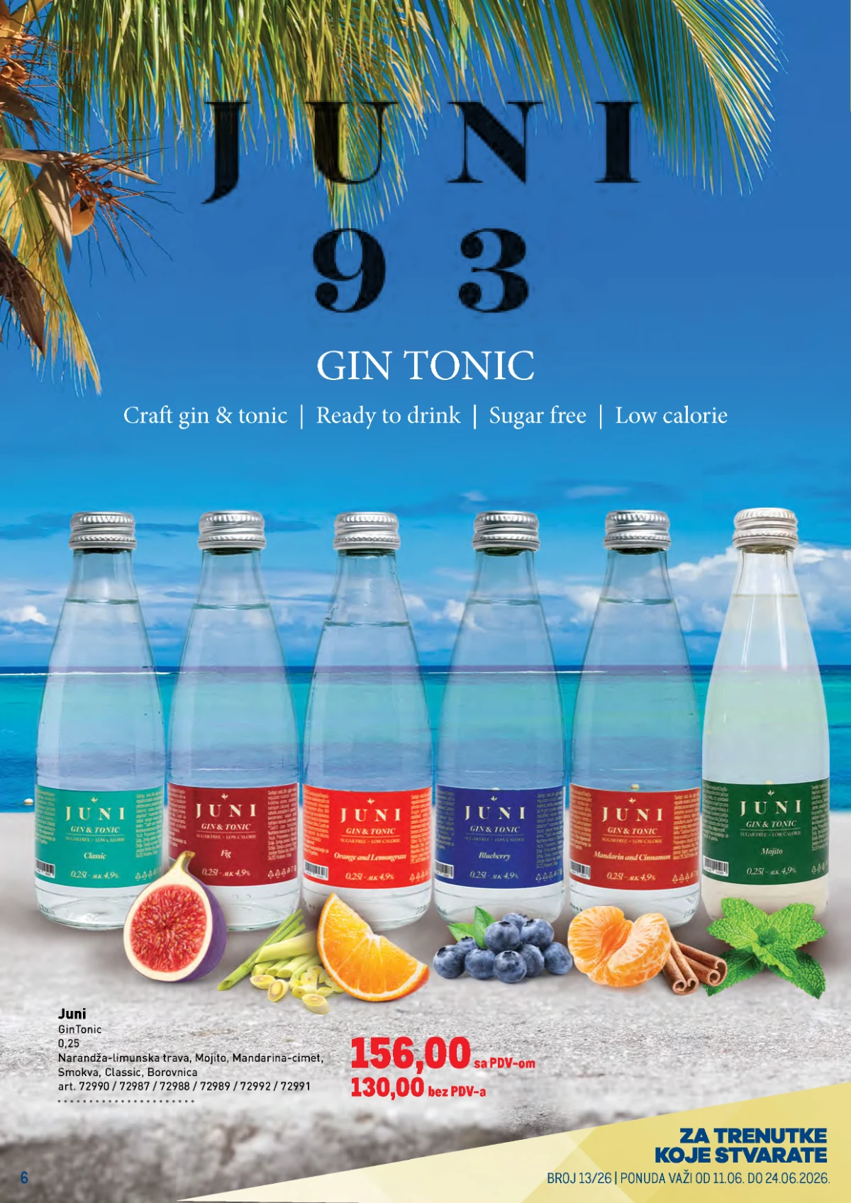 Metro katalog strana 6 – gin tonic i alkoholna pića