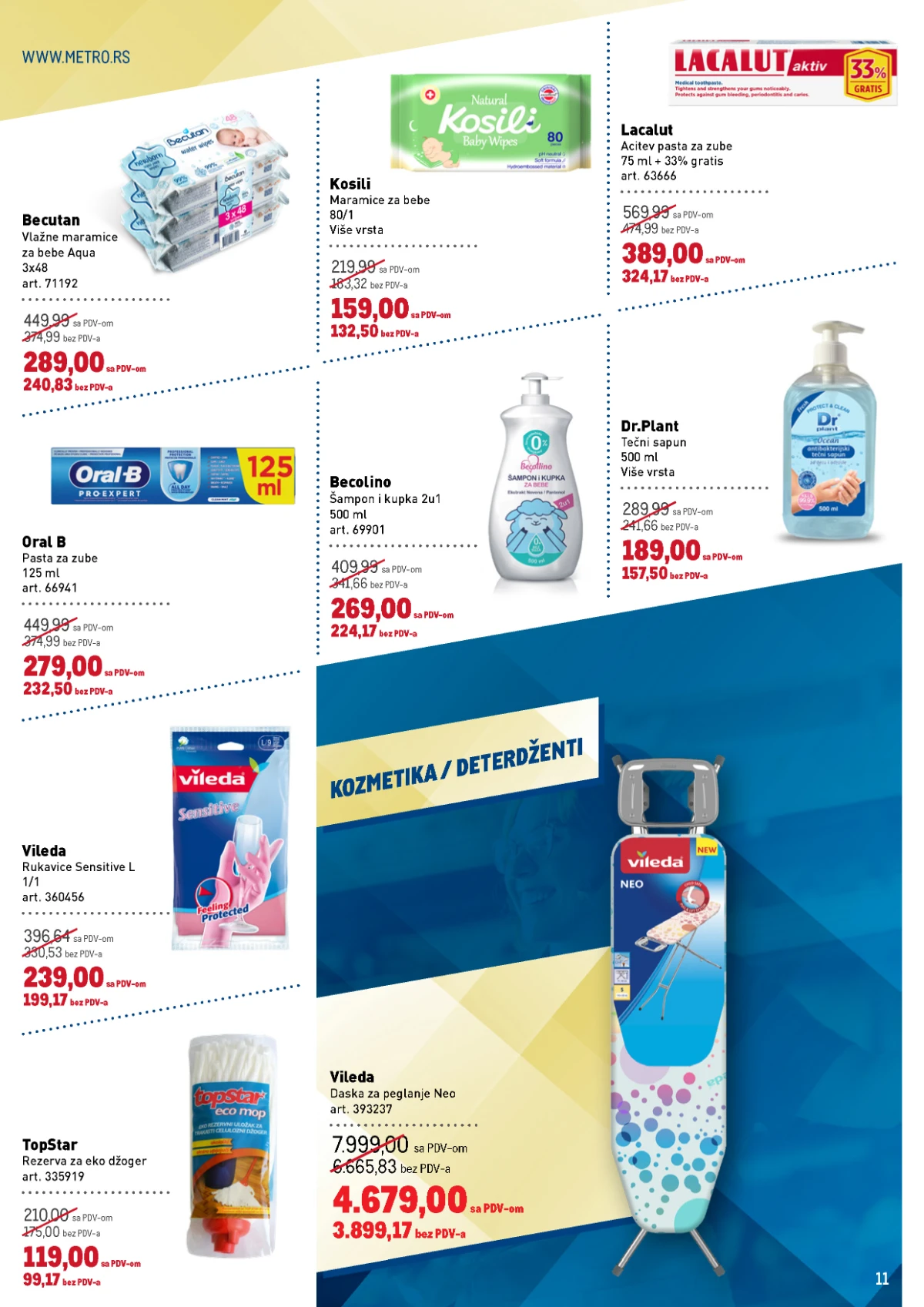 Metro katalog strana 11 – Chipsy, Smoki i kikiriki akcija