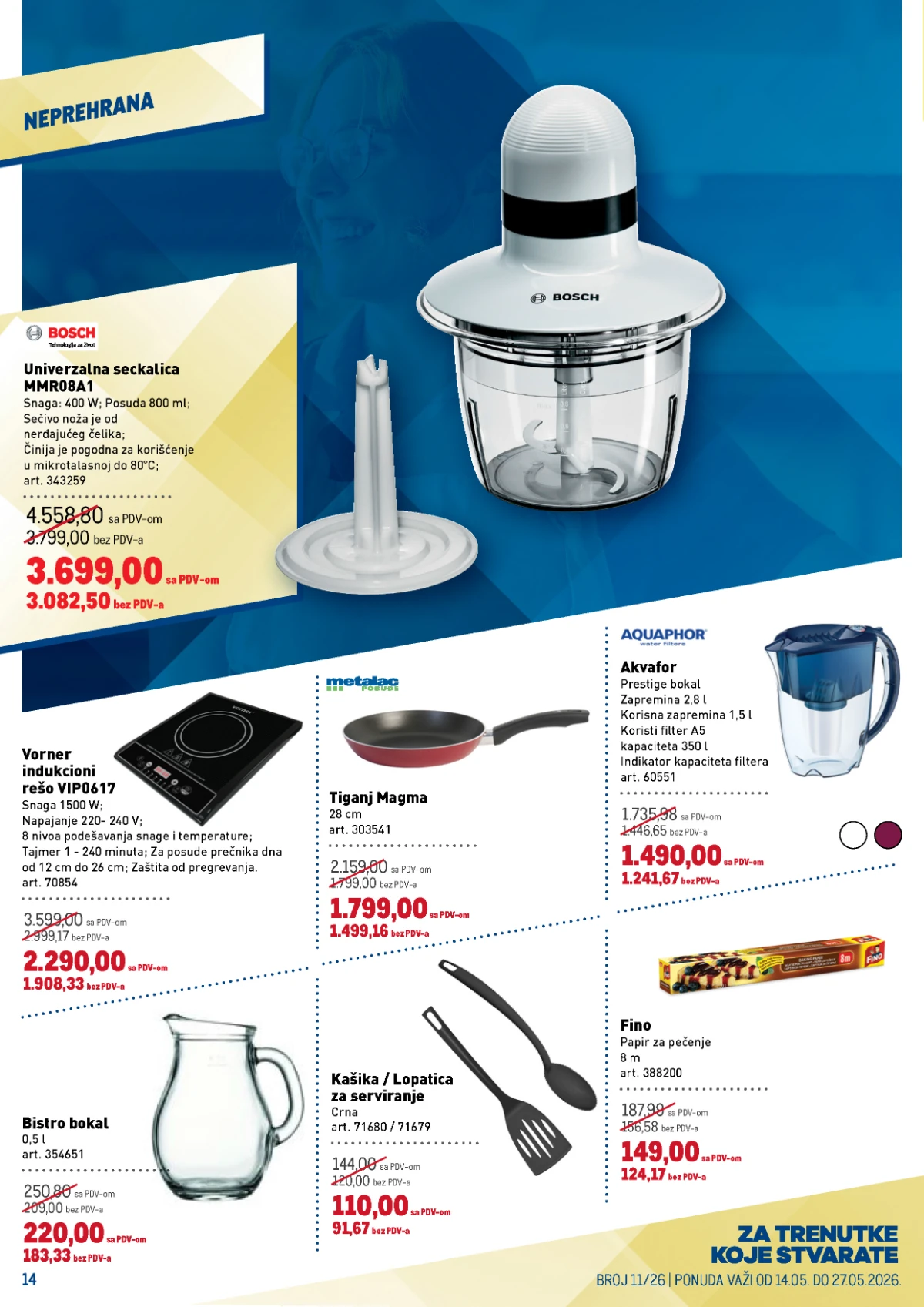 Metro katalog strana 14 – Domestos, Ajax i Cif akcija