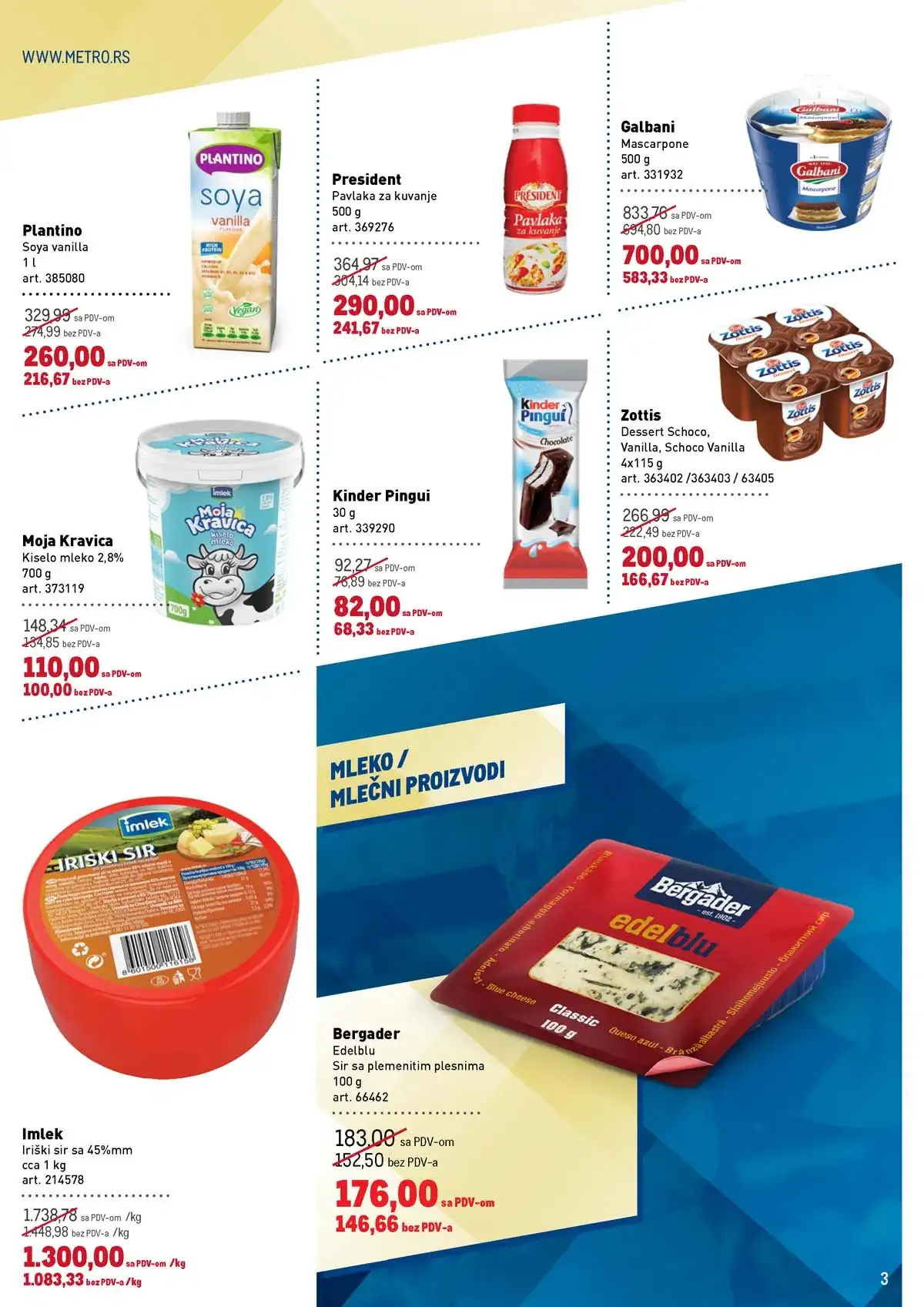 Metro katalog prehrana i neprehrana – strana 3