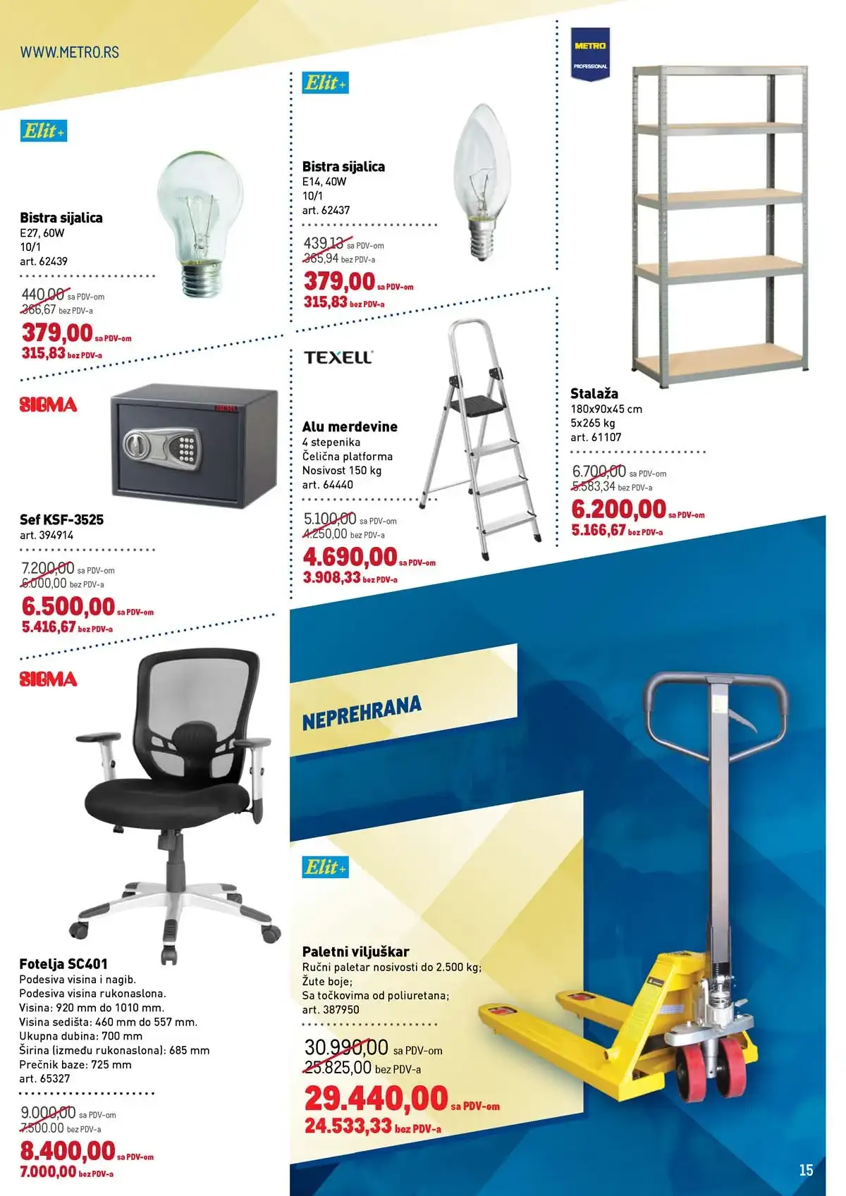 Metro katalog prehrana i neprehrana – strana 15