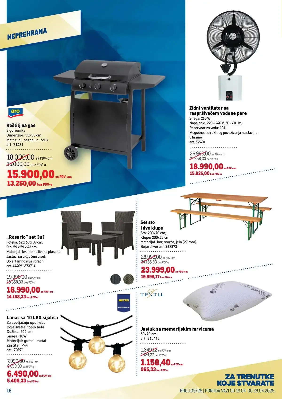 Metro katalog prehrana i neprehrana – strana 16