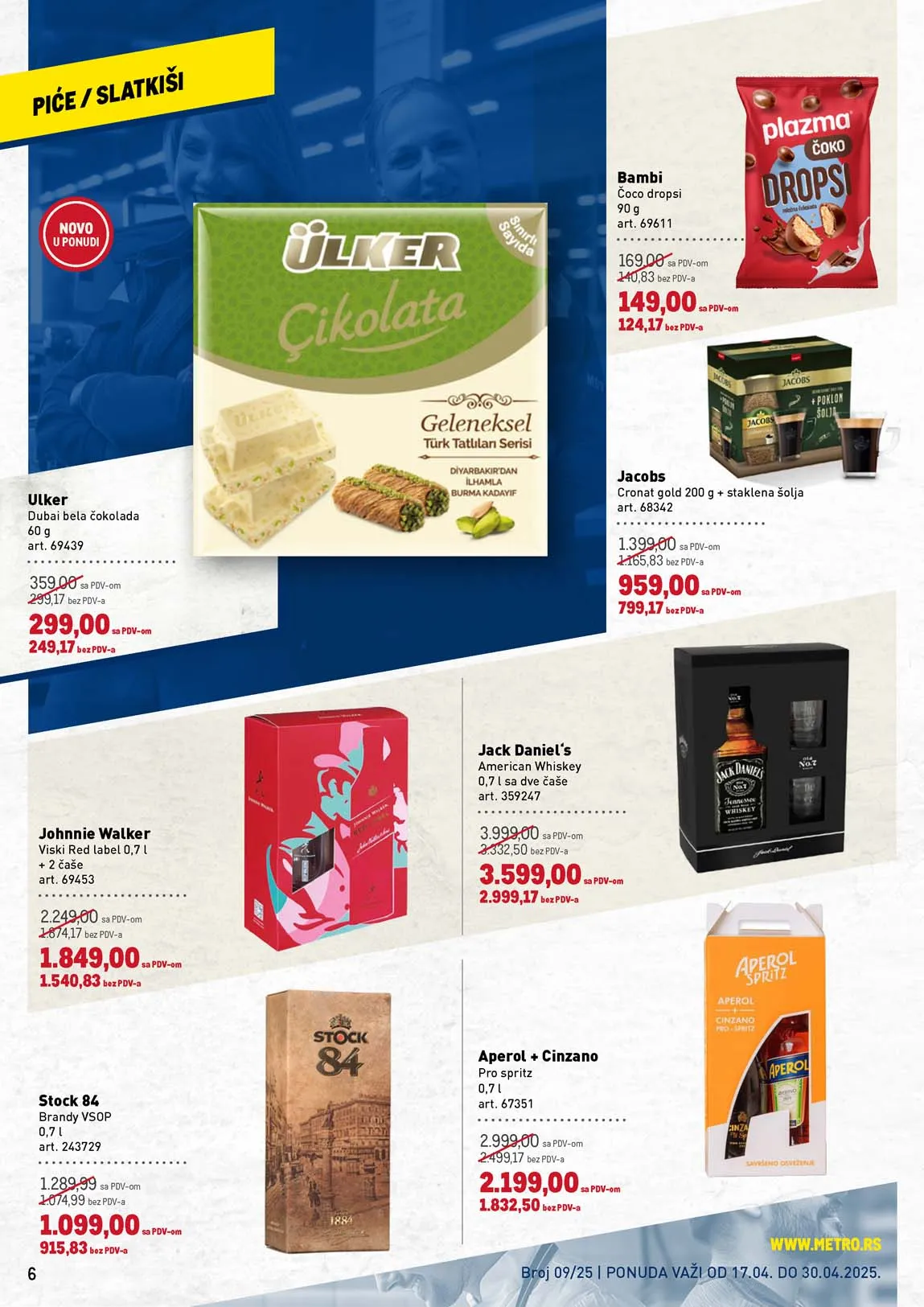 katalog metro prehrana snizenja