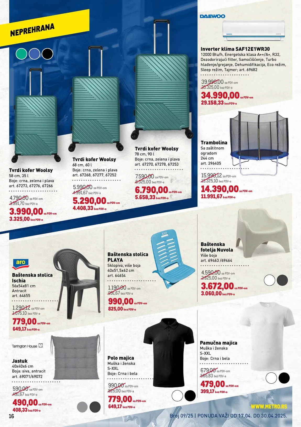 katalog metro prehrana snizenja
