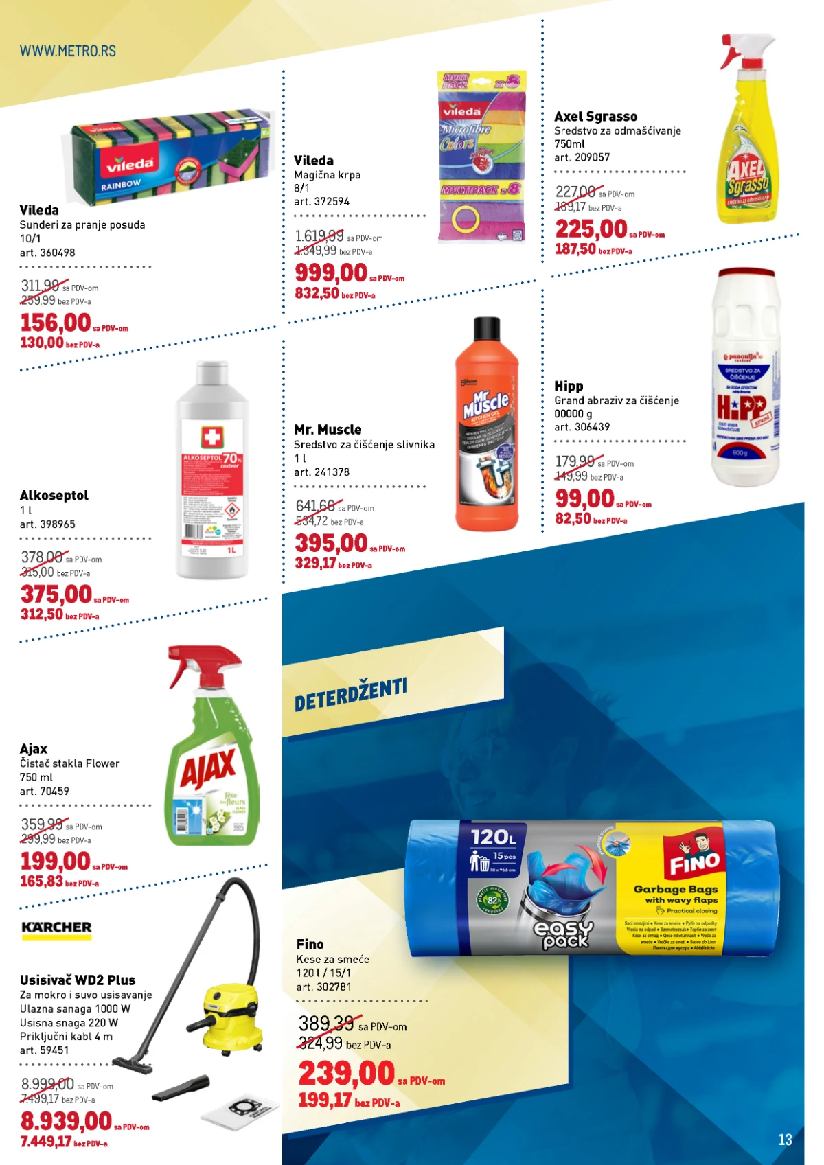 METRO katalog strana 13 – klima uređaji i rashladna tehnika na akciji