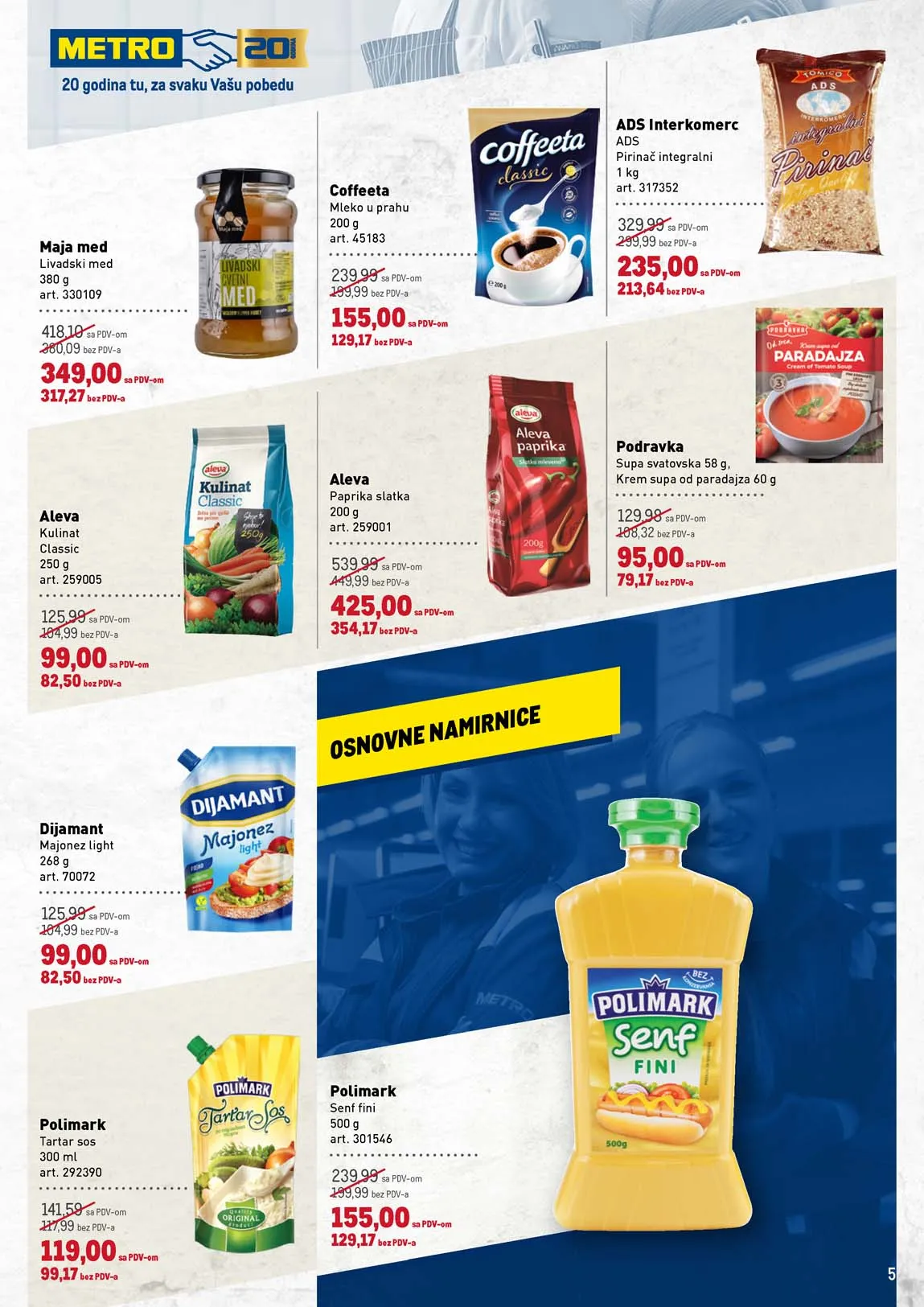 katalog metro prehrana snizenja