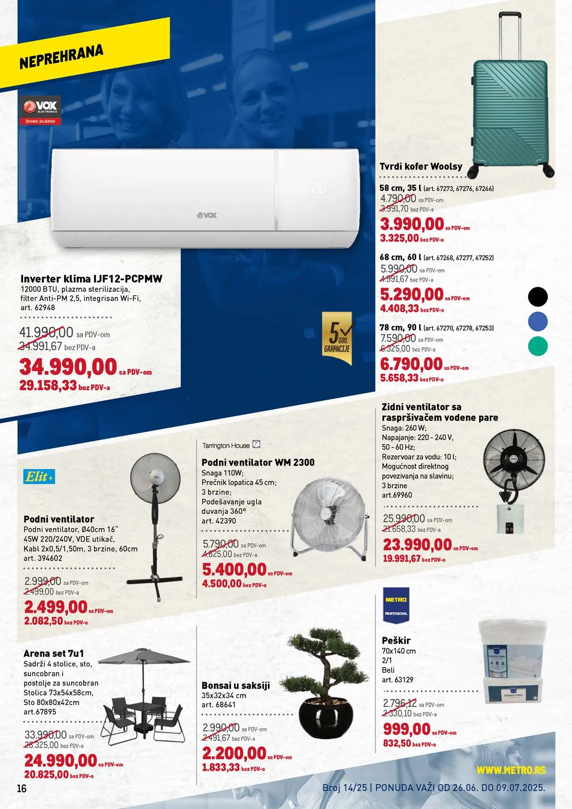 katalog metro prehrana snizenja