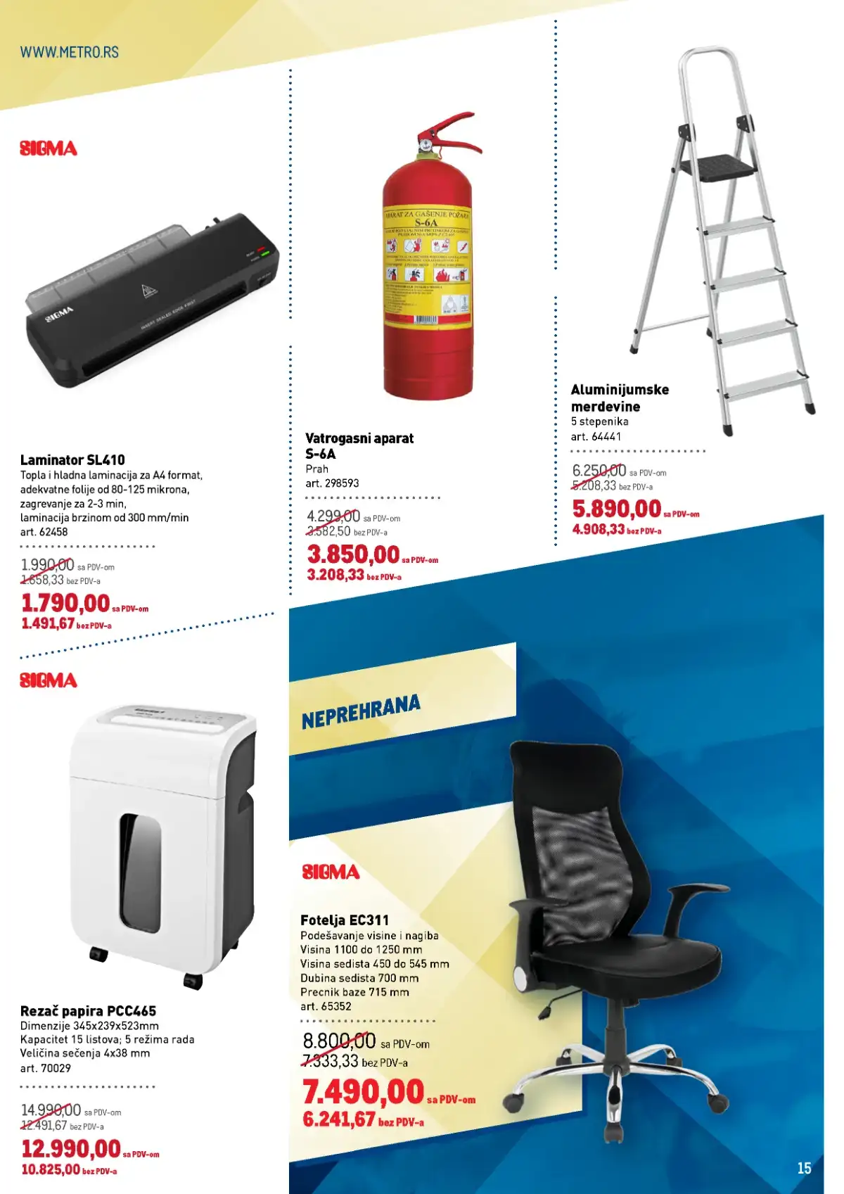 Metro katalog prehrana i neprehrana – strana 15