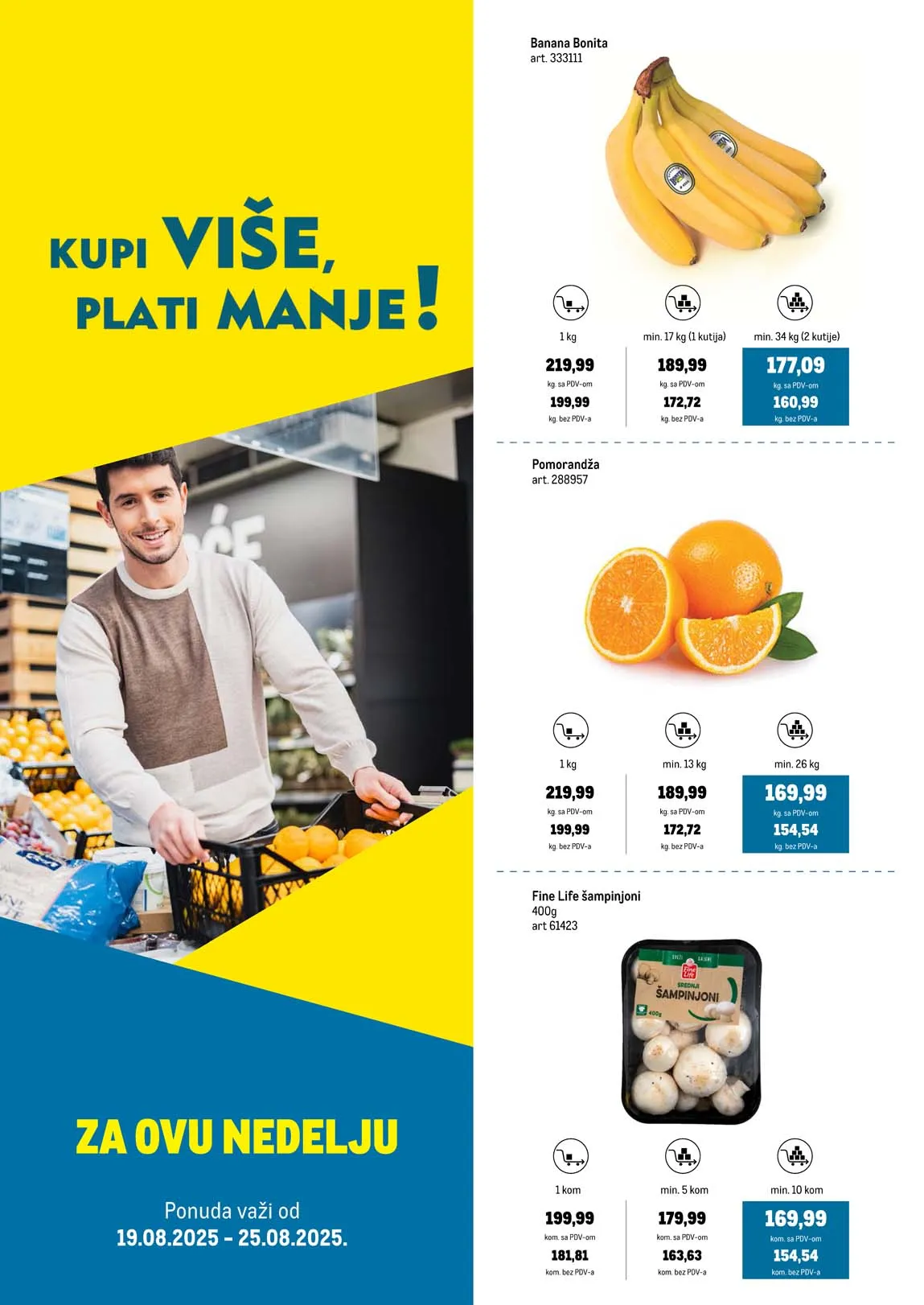METRO Kupi više plati manje provereno sniženja do 25.08.2025 