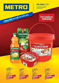 METRO SWISSLION katalog slatkiši sniženja do 31. marta 2026