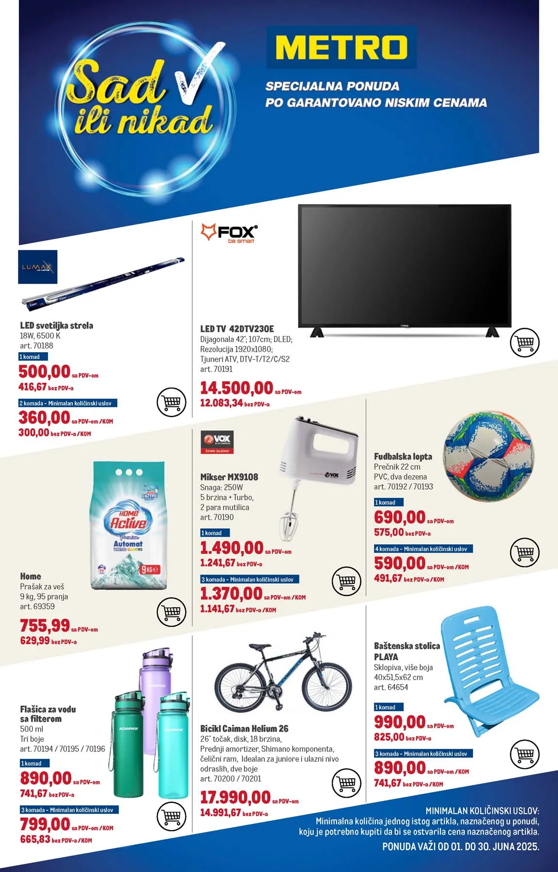 METRO  SNIZENJE SNIZENJA  KATALOG AKCIJA