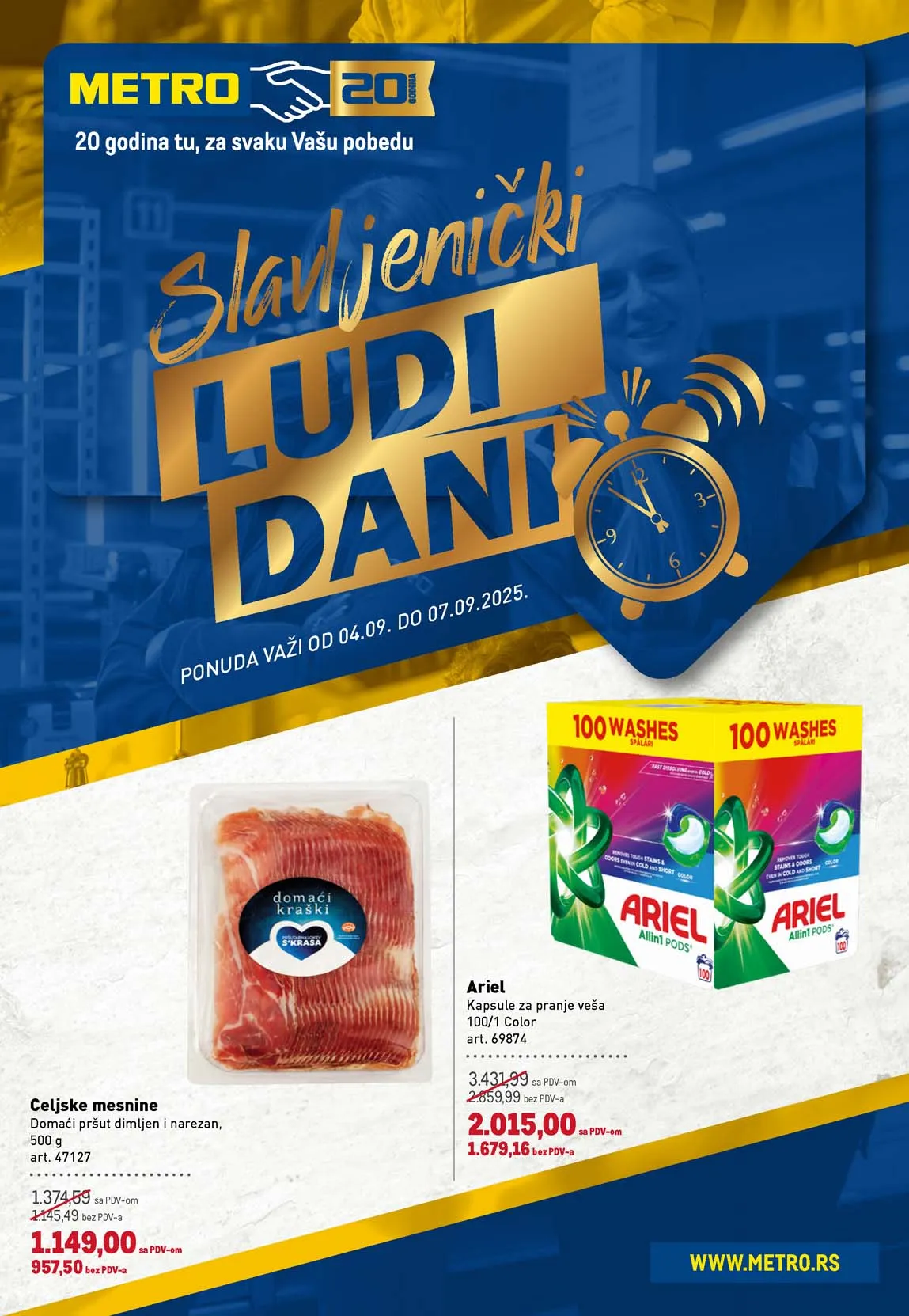 METRO  SNIZENJE SNIZENJA  KATALOG AKCIJA