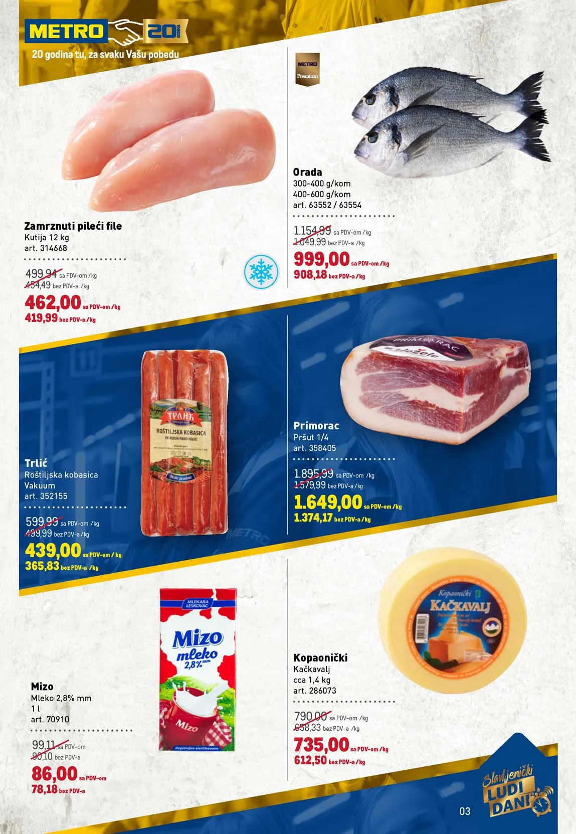 METRO  SNIZENJE SNIZENJA  KATALOG AKCIJA