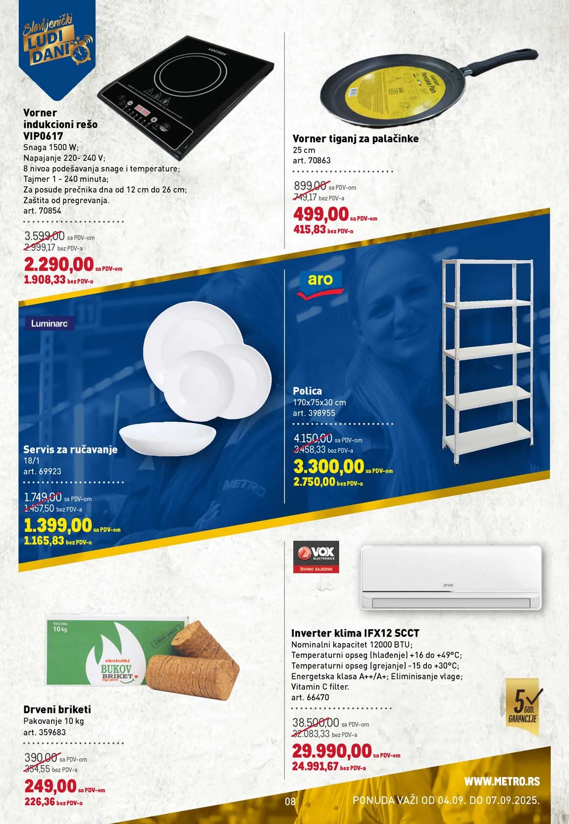 METRO  SNIZENJE SNIZENJA  KATALOG AKCIJA